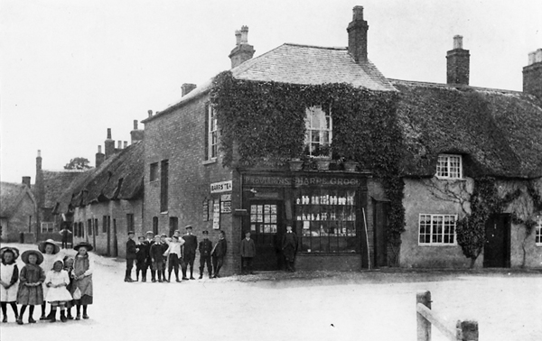 Sharpe's Shop, Market Place, Billesdon c.1912